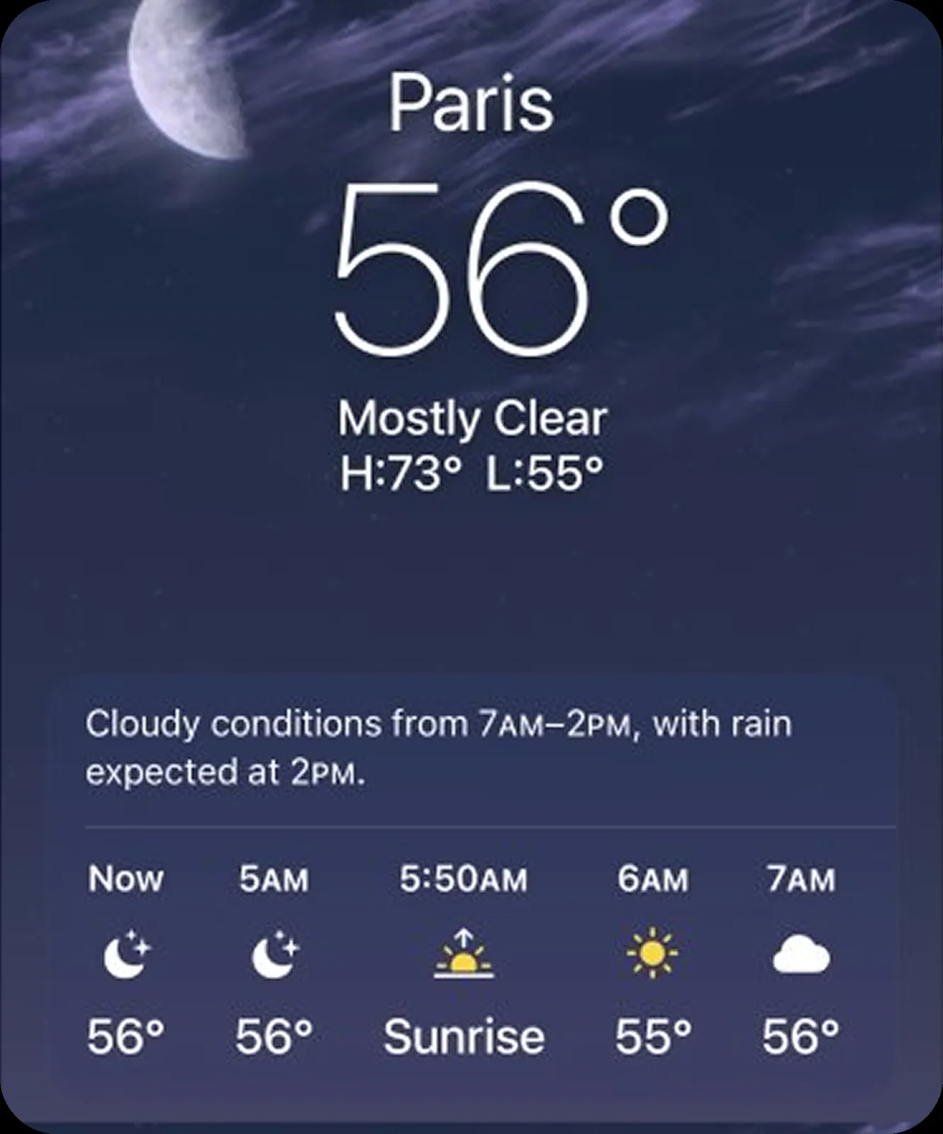 Apple Weather
